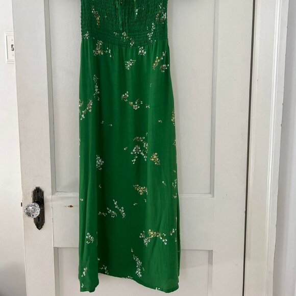 Faithfull The Brand Green Midi Dress - Picture 3 of 6
